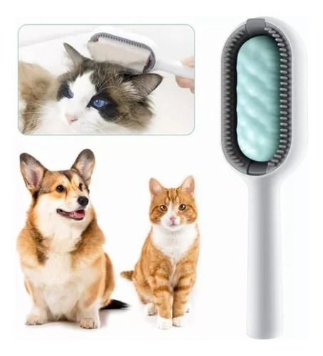 * Cepillo Deslanador Pelo Mascota Perro Gato Aseo Limpieza