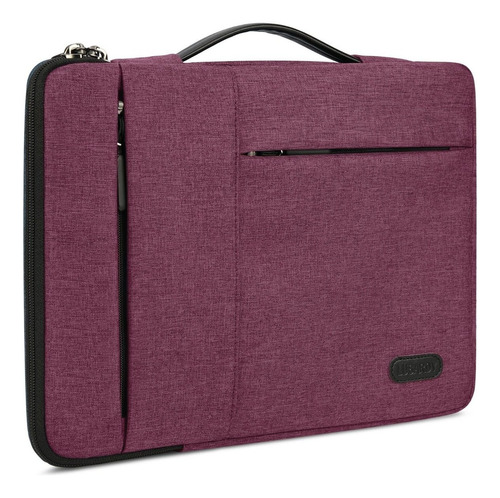 Funda Para Laptop Maletín Porta Laptop Bolsa 13.3-16 Inches Color 13 Claret