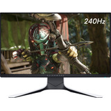 Monitor Alienware Aw2521hfl 240hz 1ms Gsync Freesync White 