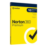 Antivirus Norton 360 Premium - 10 Dispositivos 1 Año