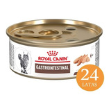 24 X Latas Royal Canin Gastrointestinal Felino 145gr. Np