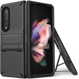 Funda Negra Funcion Atril Galaxy Z Fold 3 5g Vrs Design  