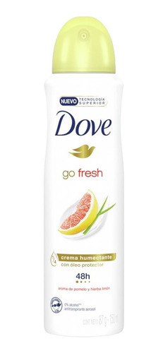 Antitranspirante Aerosol Dove Pomelo 150ml Pack 6unid