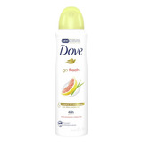 Antitranspirante Aerosol Dove Pomelo 150ml Pack 6unid