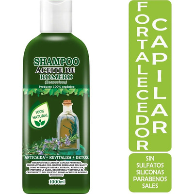 Shampoo De Romero 1000ml Fortalecedor Capilar | Meses sin interés