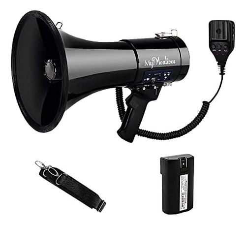 Megafono Mymealivos Con Sirena Bullhorn 50 Vatios Bocina