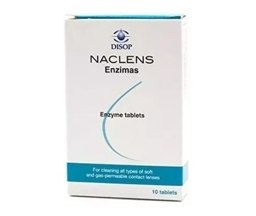 Pastillas Enzimaticas X 10 U Naclens Para Lentes De Contacto