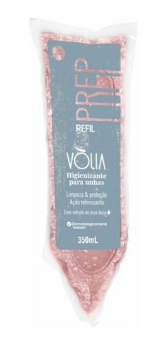 Sachê Prep Spray  Higienizador Unhas 350ml - Volia 