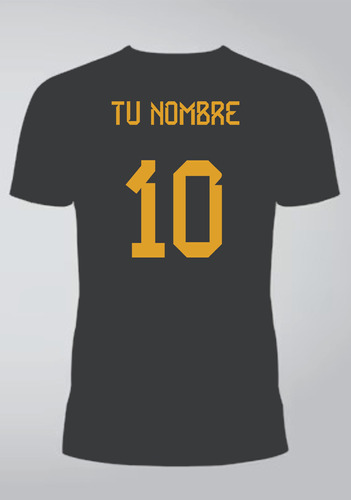 Camiseta Argentina 3 Estrellas Nombre A Eleccion