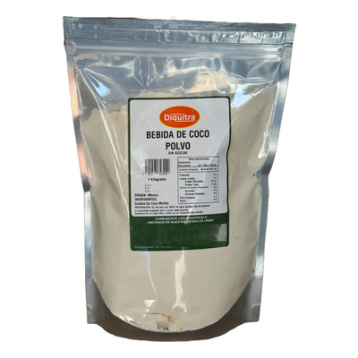 Bebida De Coco Leche De Coco Polvo Sin Azúcar 1 Kilogramo | MercadoLibre