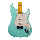 Guitarra Strato Phx St-2 Sg Vintage Surf Green Cor Azul Esverdeado