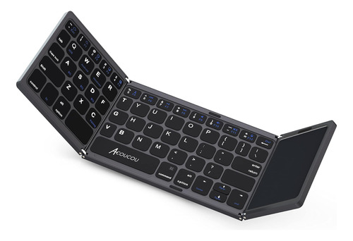 Teclado Inalámbrico Acoucou Plegable /gris