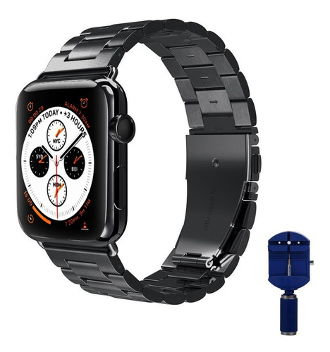 Correa De Acero Compatible Con Apple Watch Todas Las Series