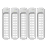 Intelbras Kit 5 Luminária De Emergência De 30 Leds Lea 150 