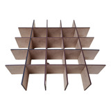 Organizador Ou Colmeias Mdf Para Caixas Ou Gavetas 26x26cm