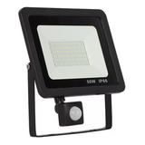 Foco Proyector Led 50w Con Sensor Ip66