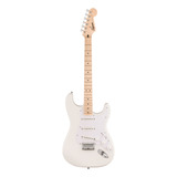 Guitarra Elétrica Fender Squier Sonic Stratocaster Ht De  Choupo Arctic White Brilhante Com Diapasão De Bordo