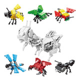 Juguete Armable Insectos Armatodo Construcción Niños X 6 Und