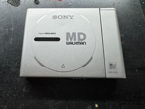 Mini Disc Md Sony Mz-e25 - Com Defeito