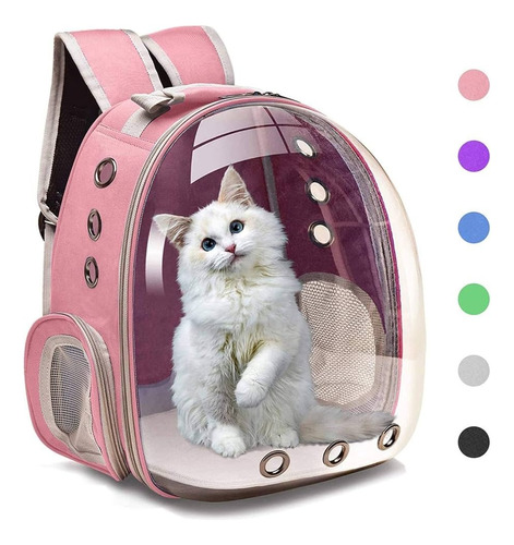 Mochila Bolso Transportadora Perros Gatos Avion Rigida