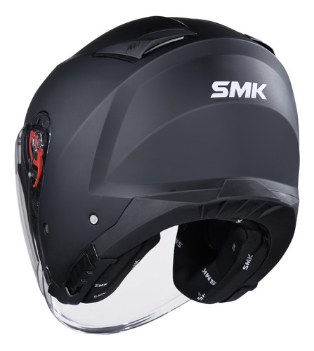 Casco Abierto Smk Gtj Classic Doble Visor