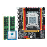 X79 2650v2 Kit Xeon Motherboard + 16ram 