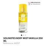 Solinotes Body Splash Vainilla