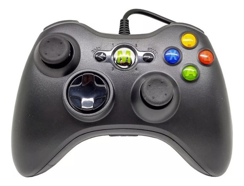 Control Alámbrico Para Xbox 360 Megafire Negro Envio Gratis