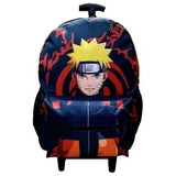 Mochila Rodinhas Naruto Akatsuki Bolsa Masculina Infantil