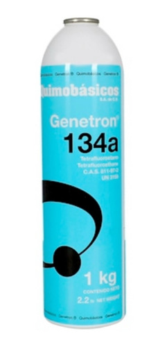 Gas Refrigerante R-134a Genetron Azul 1 Kg