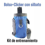 Kit De Adiestramiento Perros( Bolsa+clicker Y Silbato)
