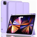 Funda Para iPad Pro De 11 2022 Con Portalapices - C Purple 