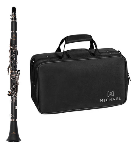 Clarinete Michael Wclm30n Sib Com Chaves Niquelada Com Bag