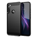 Funda Carbono P/ Motorola One Fusion Plus