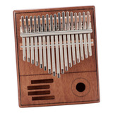 Instrumento Musical De Madera, 17 Teclas, Piano Mbira Brown