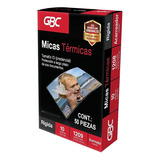 Gbc Mica Térmica 11.5 X 8cm, 10mil Rígida, 100pz. M130226