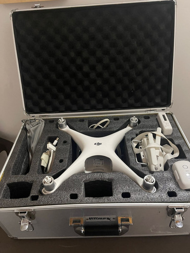 Drone Dji Phantom 4 Con Cámara C4k Blanco 1 Batería