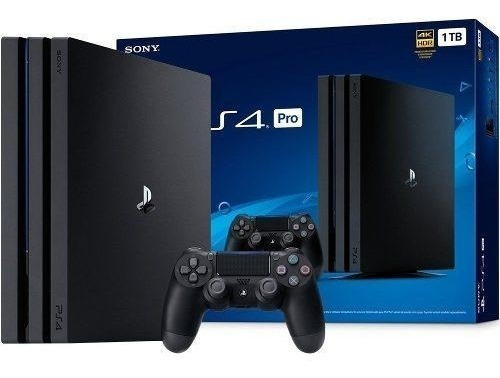 Playstation 4 Pro Ps4 1 Tera Sony Na Caixa C/nf Garantia