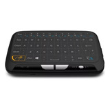 A H18+wireless Air Mouse Mini Teclado Tela Cheia Toque 2.4g