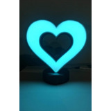 Lámpara De Corazón Con Luz Rgb Secuencial,con Control Remoto