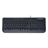 Teclado Microsoft Wired 600 Usb (compatible Con Xbox) Negro Idioma Español