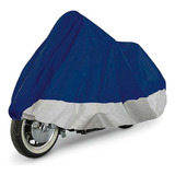 Carpa Funda Cubre Moto Cobertor Azul Protector