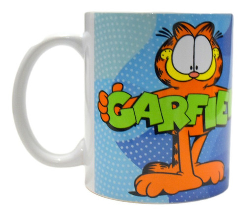 Taza De Ceramica, Garfield, Feliz Dia, Nueva, 11oz