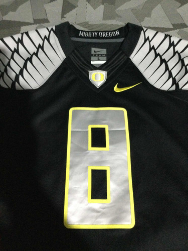 Jersey Ducks Oregon Original Oficial Onefa Nfl Americano L G