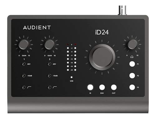 Audient Id24 Interfaz De Audio 2 Canales Dac 32 Bits