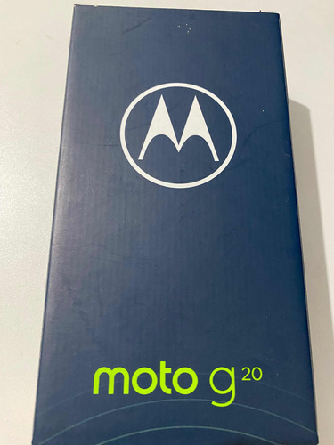 Moto G20 128gb 4gb De Ram Câmera De 48mp, Na Cor Azul