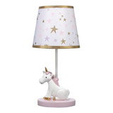 Lámpara Mesa Unicornio Led Infantil Recámara Buro Noche