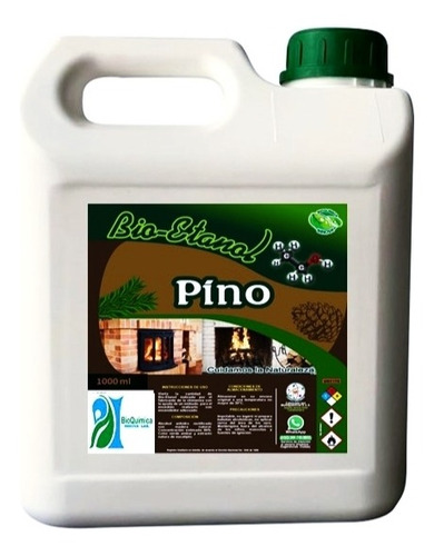 Bioetanol Aroma Pino Silvestre Para Chimenea  Etc. Litro 