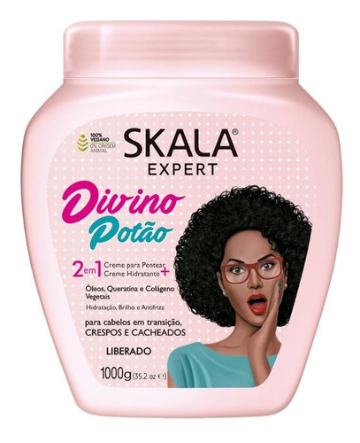 Máscara Creme Tratamento Cabelo Divino Potão Skala 1kg