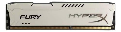 Memória Ram Fury Color Branco  8gb 1 Hyperx Hx318c10fw/8